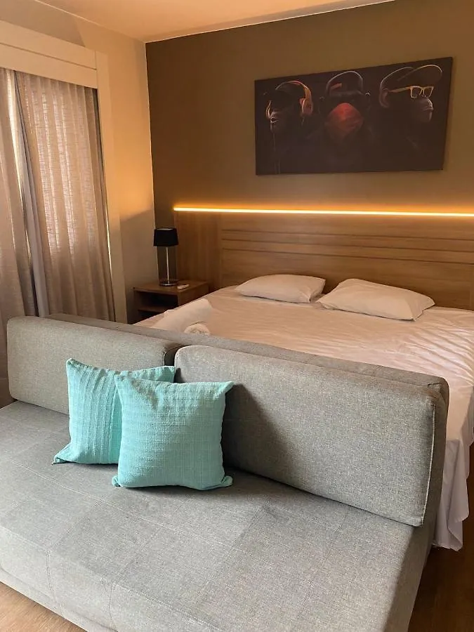 Apartamento Flat Lake Side reformado Lago Paranoá Brasília Df